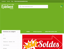 Tablet Screenshot of lycopselectro.be